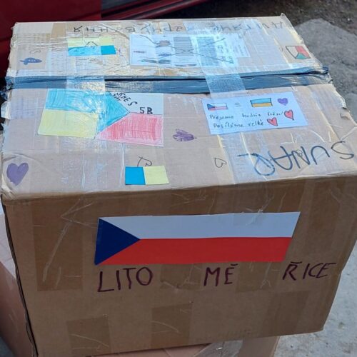 Aid box from the Czech Republic
